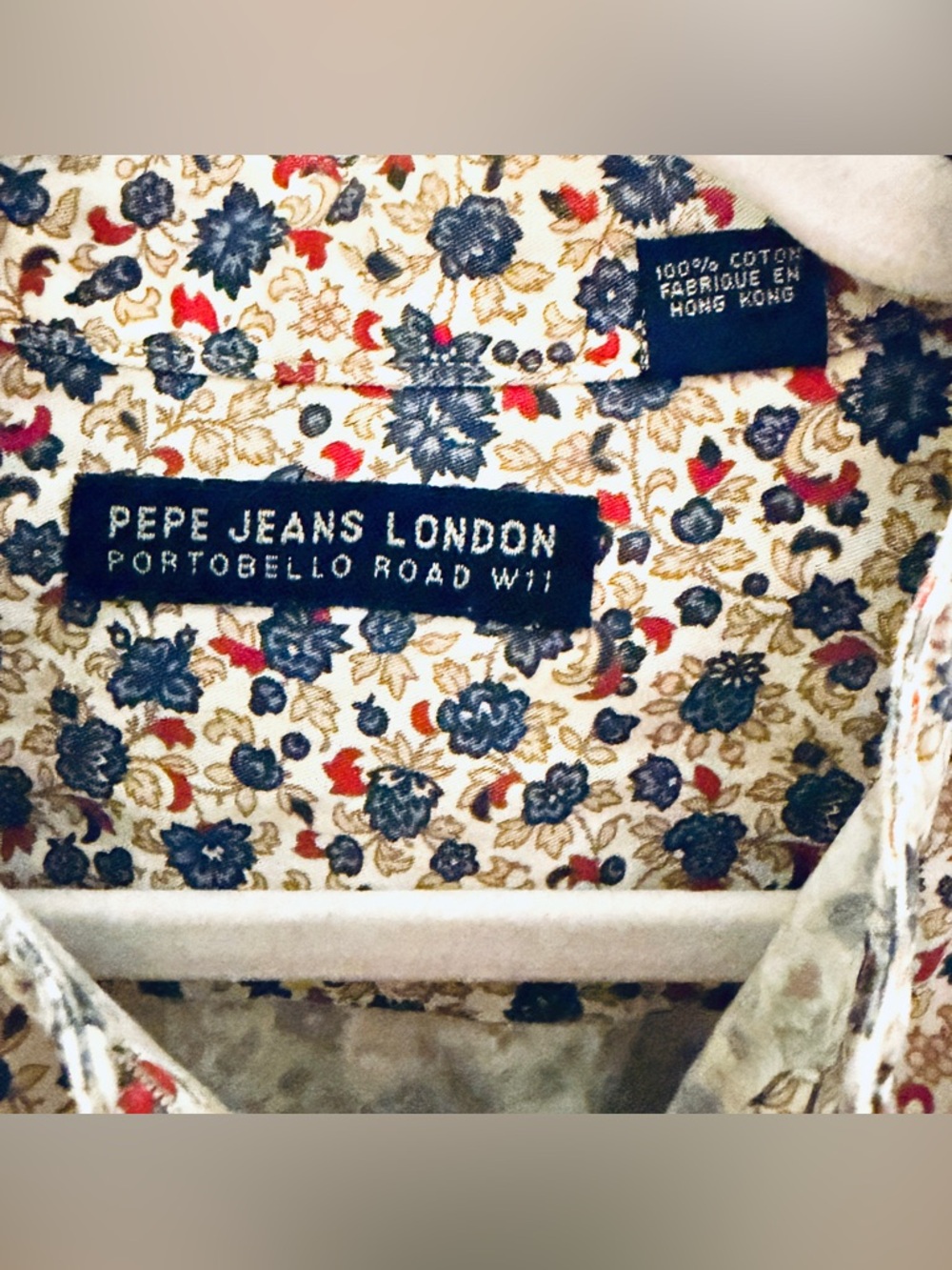 Pepe Jeans London Collarless Blouse - Picture 3 of 7